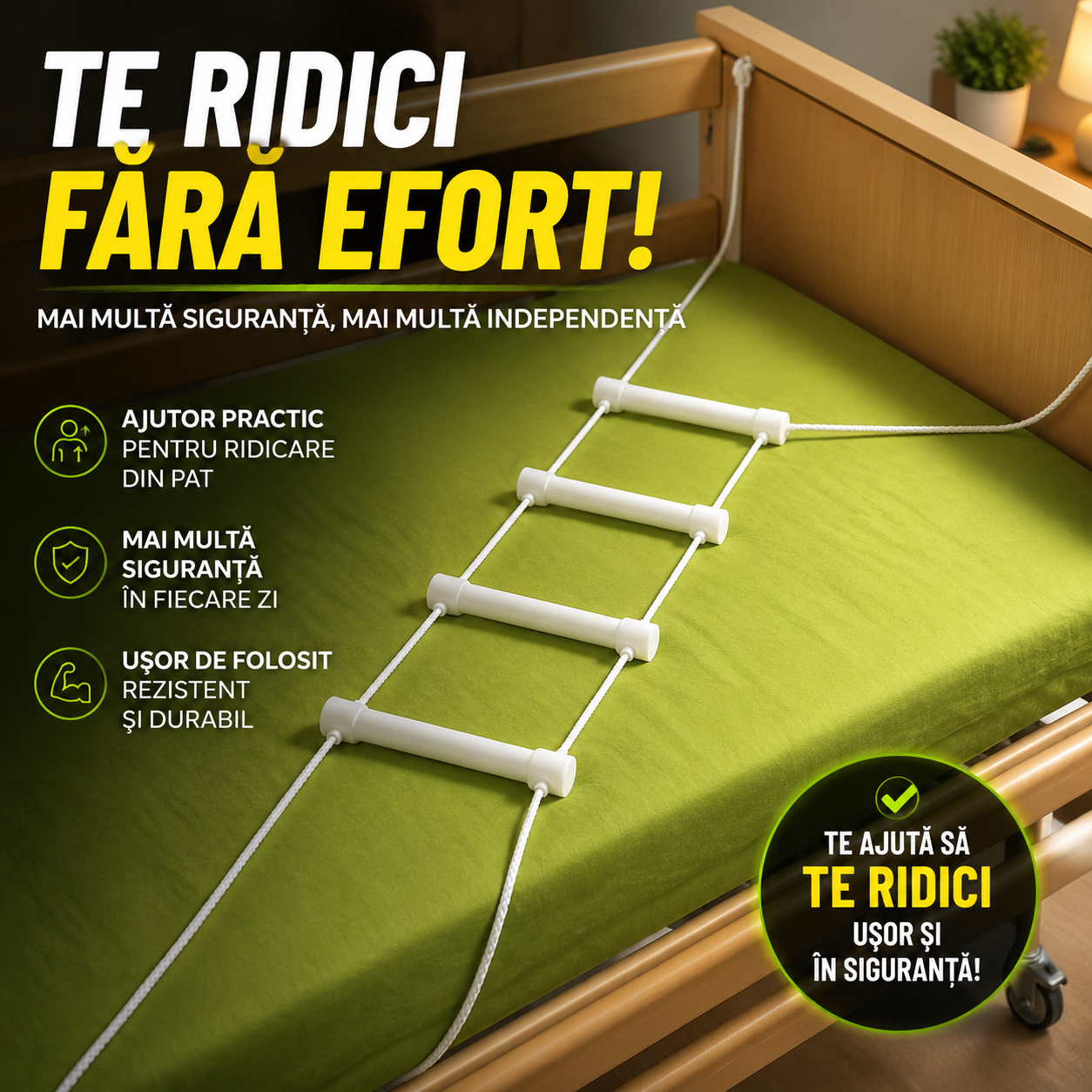 Suport Pentru Ridicarea Din Pat EasyRise™