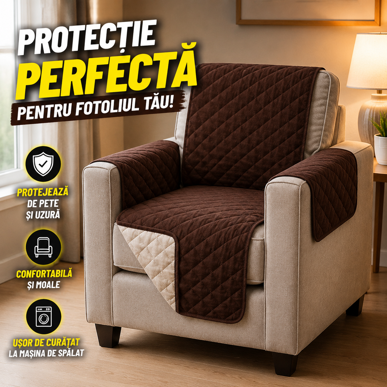 Husă De Protecție Pentru Fotoliu CozyCover™