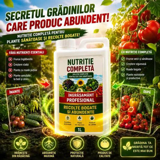 Îngrășământ Profesional Pentru Recolte Bogate- NutriCal™