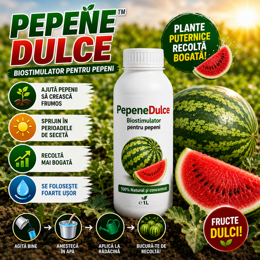 Biostimulator Pentru Pepeni 1L- PepeneDulce™