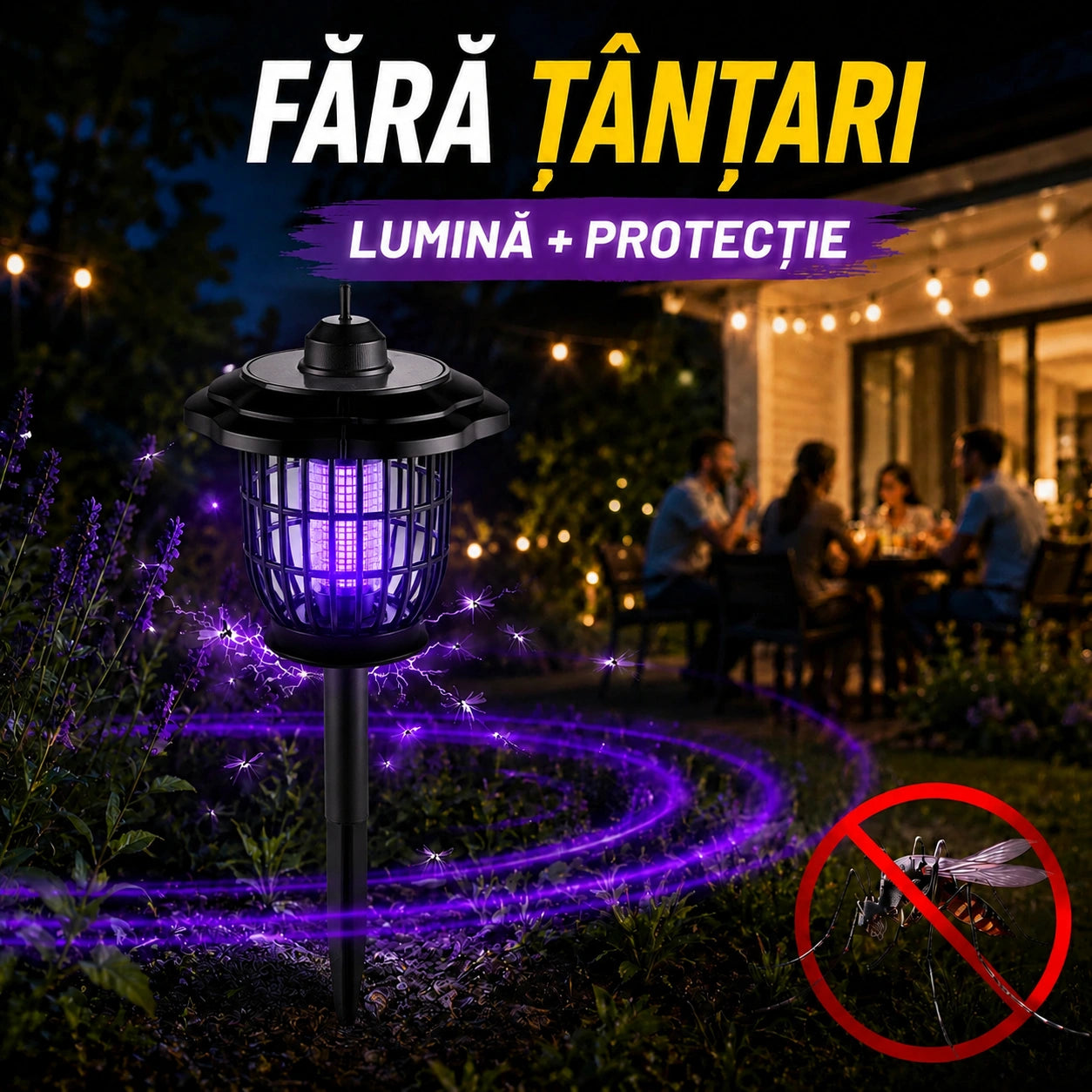 Lampa Gospodarului Anti-Țânțari- BugAway™