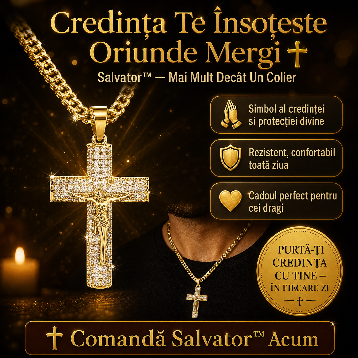 Colierul Credinței Divine Salvator™